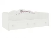 Кровать Фэнтези MDF-07 Белый рамух Кровать Фэнтези MDF-07 Белый рамух_0