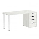 Стол письменный HOME OFFICE VR.SP-3-158.4 Снежная Платина_13