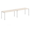 Стол двойной XTEN-S XWST 3270 Бук тиара/серый_95