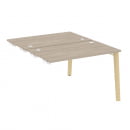 Стол-приставка двойной к опорным элементам ONIX WOOD OW.D.SPR-2.7 Дуб Аттик/Светлый_56