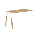 Рабочая станция Forta FIST 1167 Белый премиум Дуб Гамильтон_0