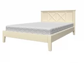Кровать из массива Грация 2 200х160 Слоновая кость Кровать из массива Грация 2 200х160 Слоновая кость_0