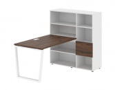 Рабочая станция EDIS EVRST 1213 Дуб Денвер темный Белый Белый_71