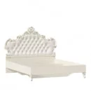 Кровать 1600 с мягким изголовьем без основания Маркиза ЛД 517.344.000.005 Алебастр Шампань_13