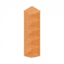 Шкаф для документов узкий Р.У-1П бук Бавария_15