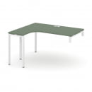 Стол-надставка на опорную тумбу (левый) CONCEPT CN.OSAN-003(L) Дуб Винченцо Белый_26