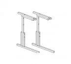 Каркас стола ученического с регул. высоты и угла наклона столешницы АЛц.КРН №3-5_4