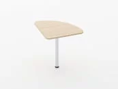 Приставка угловая Glassy 2.16 Дуб молочный_2