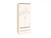 Шкаф для одежды Мегаполис 55.01.1 Сосна Астрид_1