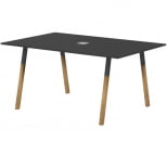 Конференц-стол Forta FSCT 1510 Дуб Гамильтон Белый премиум_2