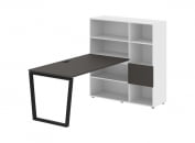 Рабочая станция EDIS EVRST 1215 Мокко Черный Белый_72