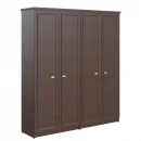 Шкаф высокий 2-х секционный с глухими дверьми RHC 180.1 Венге_1