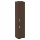 Шкаф высокий узкий правый (1 низкая дверь ЛДСП NOVA S В.СУ-1.3 R Венге Цаво_13