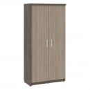 Шкаф/Гардероб с глухими дверьми левый WOOD&STONE СФ-534873 Бетон Чикаго темный Дрифтвуд_10