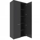 Шкаф для документов с глухими дверьми и топом XHCS 85.1 Легно Темный_15