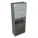 Шкаф СТ-1.4 Венге/металлик_33