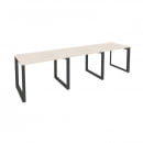 Рабочая станция на О-образном м/к ONIX O.MO-RS-3.1.7 Денвер Светлый/Антрацит_80