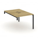 Двойной стол-надставка на опорную тумбу CONCEPT CN.DSN-001 Кобо Белый_10