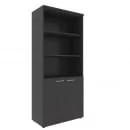 Шкаф с 1 комплектом глухих малых дверей и топом XHCS 85.5 Легно Темный_19