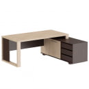 Стол руководителя ACT 1916 R Дуб Девон_5