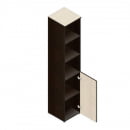 Шкаф для документов узкий Р.П-2 Венге/Дуб_1