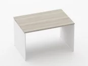 Стол прямой Deka ЛДСП каркас 75.08.12 Дуб Сантана светлый/Белый_38