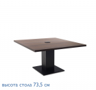 RENZ/TESLA Стол д/перегов L140 ЭВКАЛИПТ МОРЕН/ЧЕРН 104 401 ECL BL_0