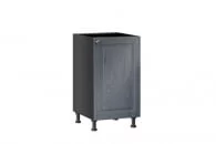 Тумба кухонная 450 Мокка ЛД 274.030.000.125 Черная Дуб фактурный антрацит_3