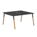 Рабочая станция Forta FWST 1313 Дуб Гамильтон Черный графит_7