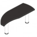 Приставка на опоре В300.1 Венге магия_3