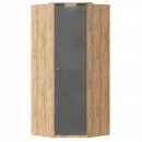 Шкаф угловой Фиджи ЛД 659.244.000 Дуб Золотой Антрацит_23