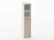 Шкаф 4 узкий  2 полки открытые Deka 10.19.13Пр Туя/Белый_43