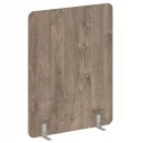 Перегородки на металлических опорах на фетровых подпятниках R-line DP.F-140-180 Тиквуд Темный_8