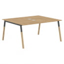 Рабочая станция Forta FWST 1513 Дуб Гамильтон Белый премиум_8