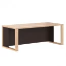 Стол руководителя AST 209H Дуб Девон_15