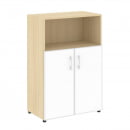 Шкаф Ялта LT.ST-2.2 R white Акация Лорка/Стекло White 800*450*1195_49