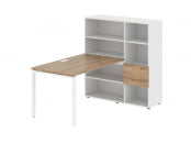 Рабочая станция EDIS EURST 1213 Дуб Денвер светлый Белый Белый_45