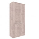 Шкаф для документов с глухими средними и малыми дверьми XHC 85.3 Дуб Сонома_10