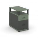 Тумба опорная/приставная с ящиком CONCEPT CN.TGP-002 B/W Кобо Антрацит_20