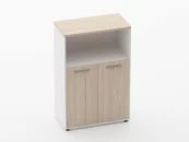 Шкаф 2 широкий закрытый с нишей Deka 10.12.111 Туя/Белый_7