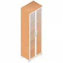 Шкаф для сувениров С.Ш-3СБА Бук светлый_1