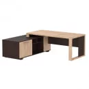 Стол руководителя ACT 2118 L Дуб Девон_8