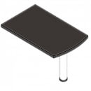 Приставка на опоре В302.1 Венге магия_5