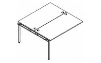 Приставка к рабочей станции XTEN GLOSS XIGWST 1414 Белая_7