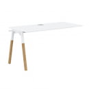 Рабочая станция Forta FIST 1367 Белый премиум Дуб Гамильтон_1