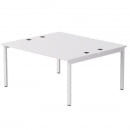 Бенч-система на 2 места на металлокаркасе Everprof EVO 254S017 Белый_8