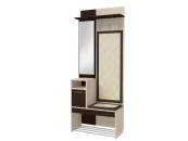 Прихожая Ольга 1 Ясень шимо светлый Венге_0