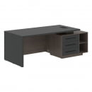 Стол руководителя правый VELION VCT 2190 R Яшма черный Дуб Сильвер_11