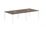 Бенч-система 4-местная EDIS EUWST 2713 Дуб Денвер темный Белый_59