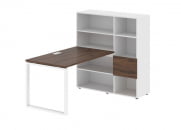 Рабочая станция EDIS EQRST 1213 Дуб Денвер темный Белый Белый_42